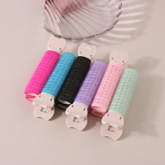 4-Piece Resin Hair Roller Clip