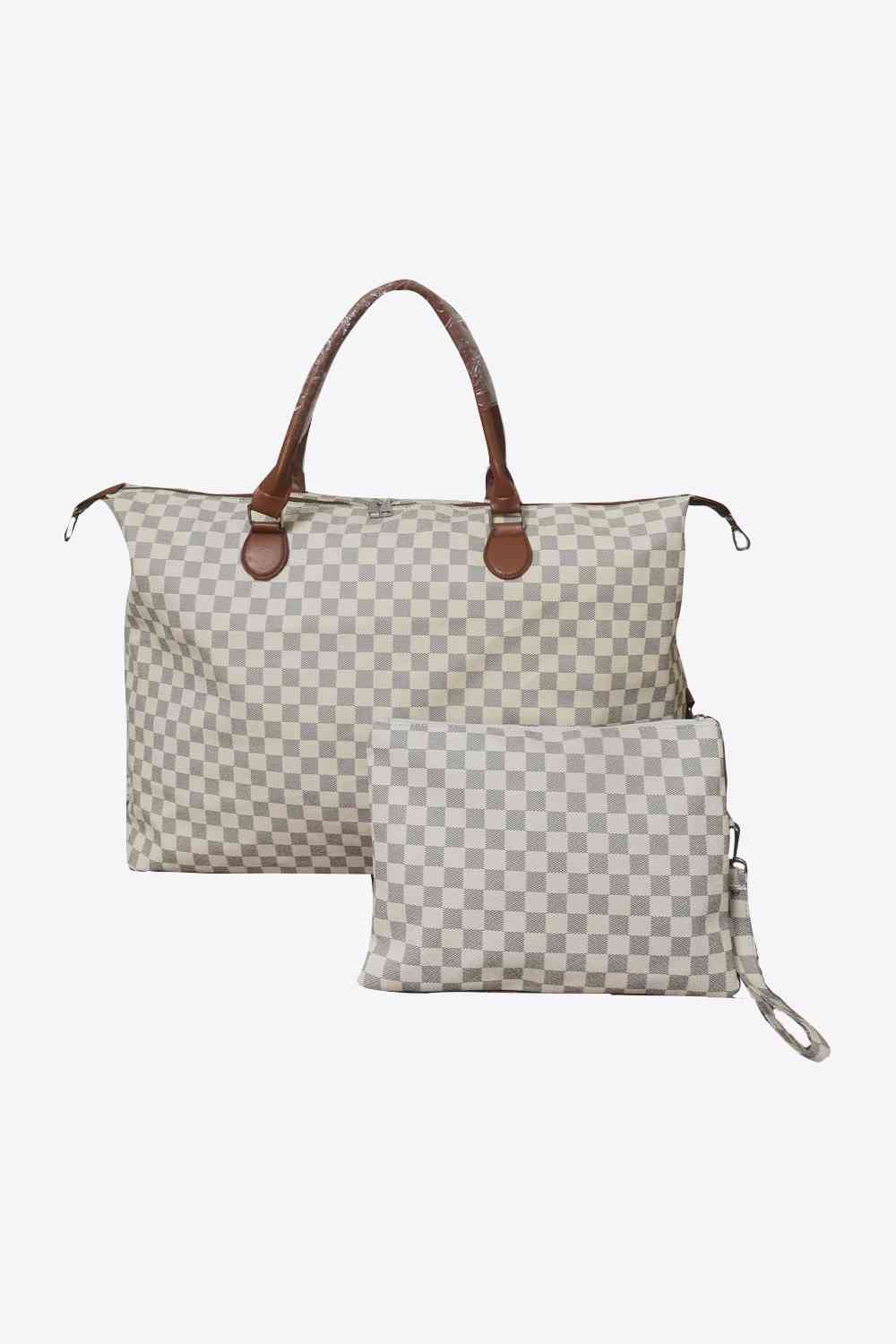 Checkered Two-Piece Bag Set (3 Variants)