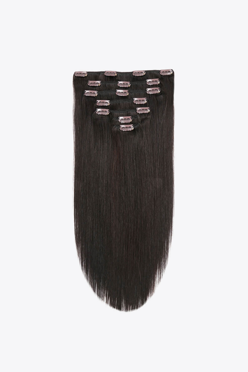 20" Clip-in Indian Human Hair Extensions