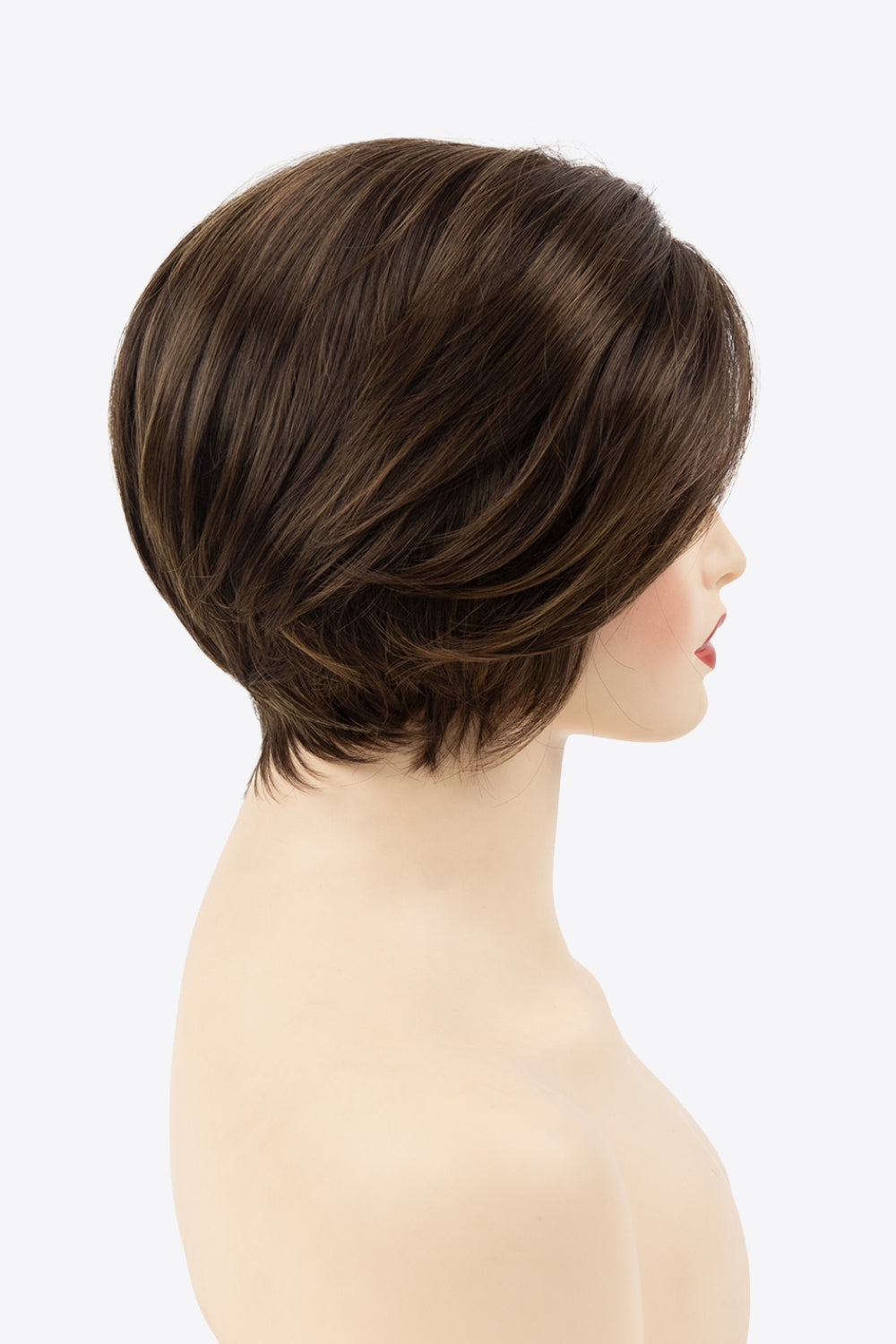 5'' Brown Short Synthetic Bob Wig