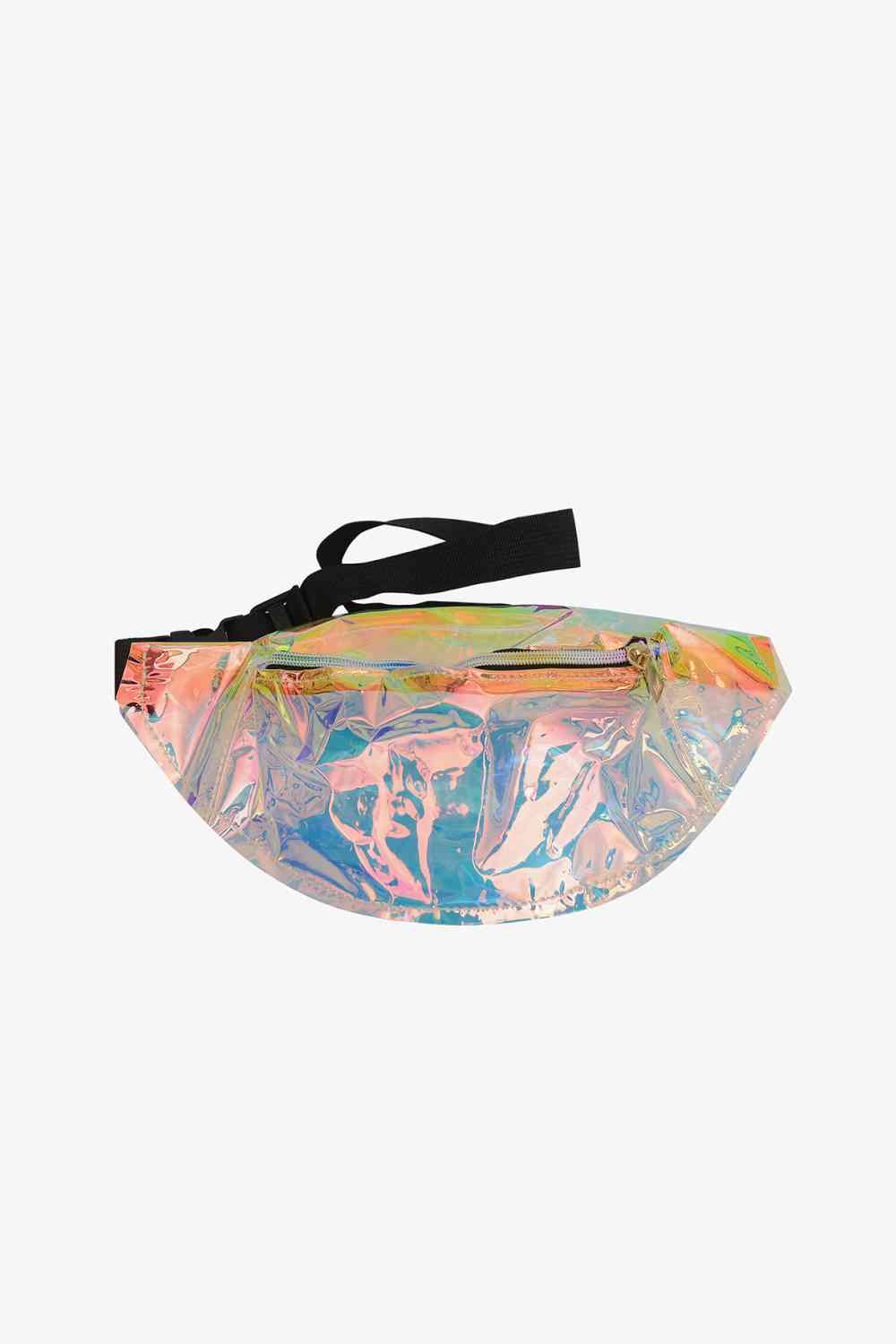 Clear Iridescent Sling Bag