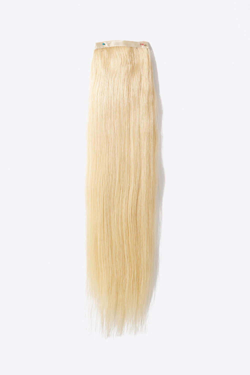 24" Human Hair Ponytail (Various Blonde Shades)