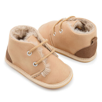 Round Toe Thermal Kid Sneakers