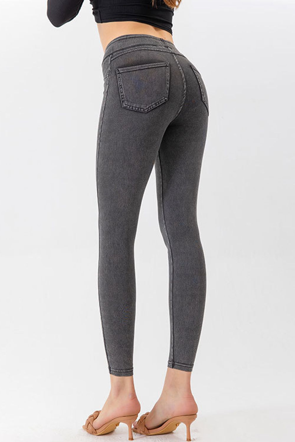 High Waist Skinny Jeans (5 Variants)