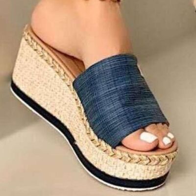 Wonderfully Woven Platform Sandals (3 Variants)