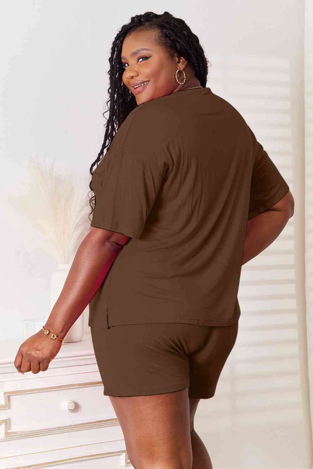 Soft Rayon Top & Shorts Set (Regular/Full Sizes) (5 Variants)