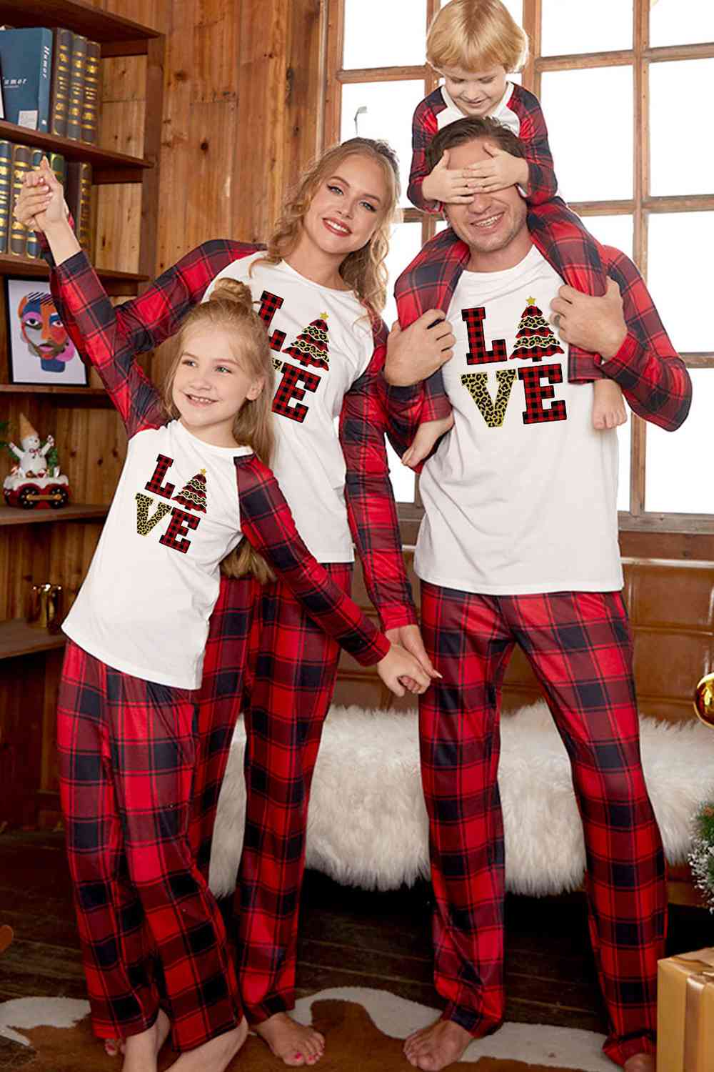 Matching Men's "LOVE" Pajama Set