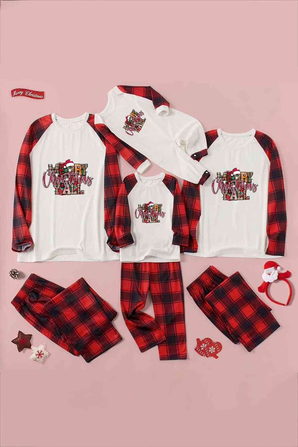 Matching Woman's "MERRY Christmas Y'ALL" Pajama Set