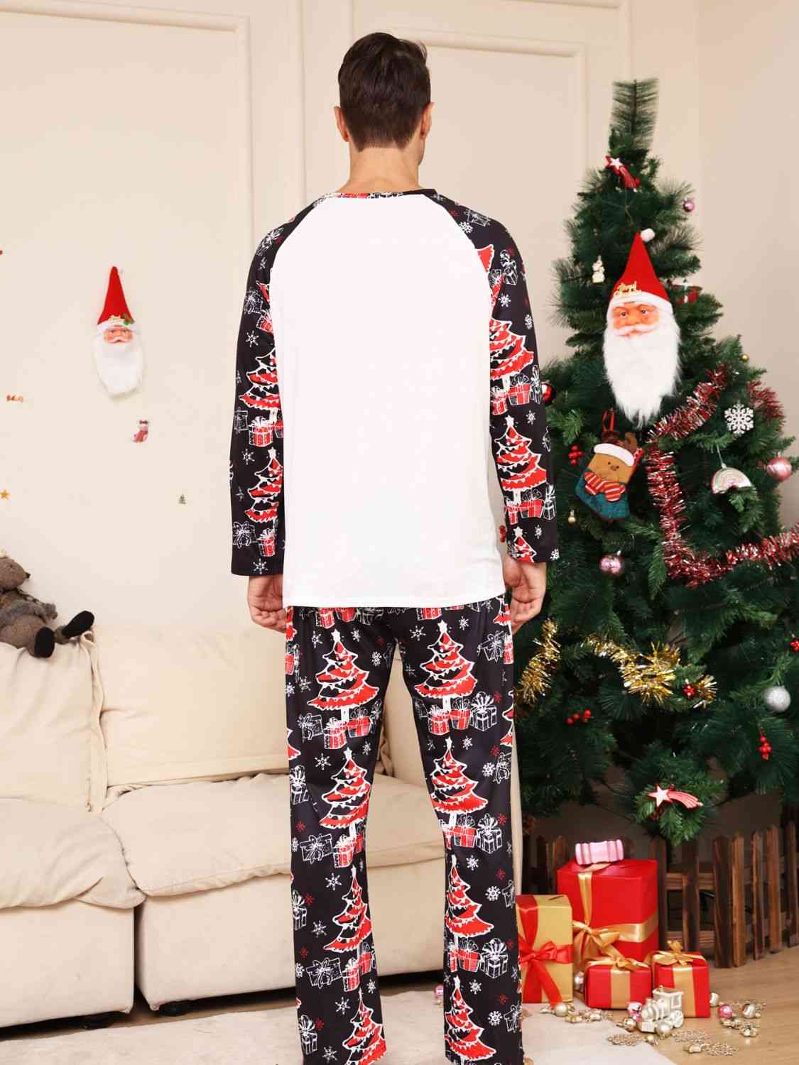 Matching Men's "JOY to the WORLD" Pajama Set