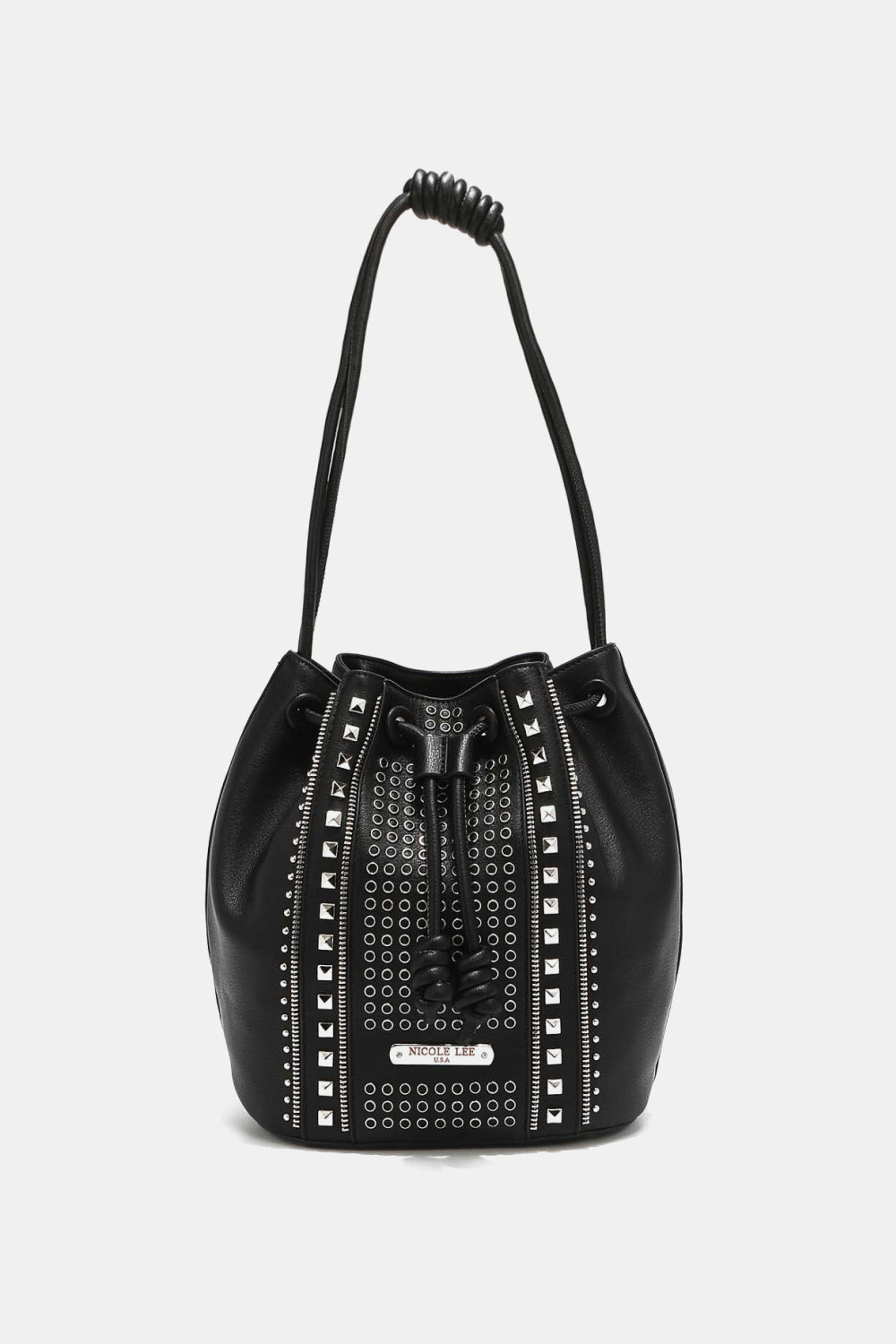 Nicole Lee Studded Bucket Bag (5 Variants)