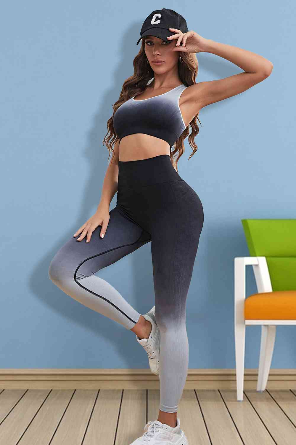 Gradient Sports Tank and Leggings Set (6 Variants)