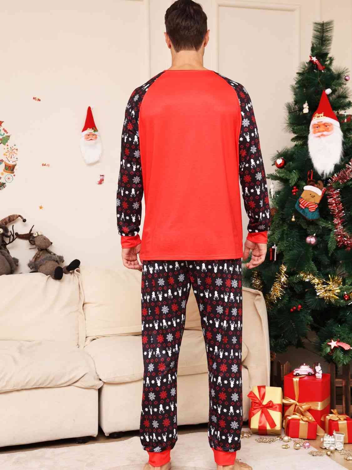 Matching Men's "Oh Deer" Reindeer Pajama Set