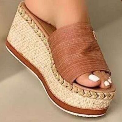 Wonderfully Woven Platform Sandals (3 Variants)