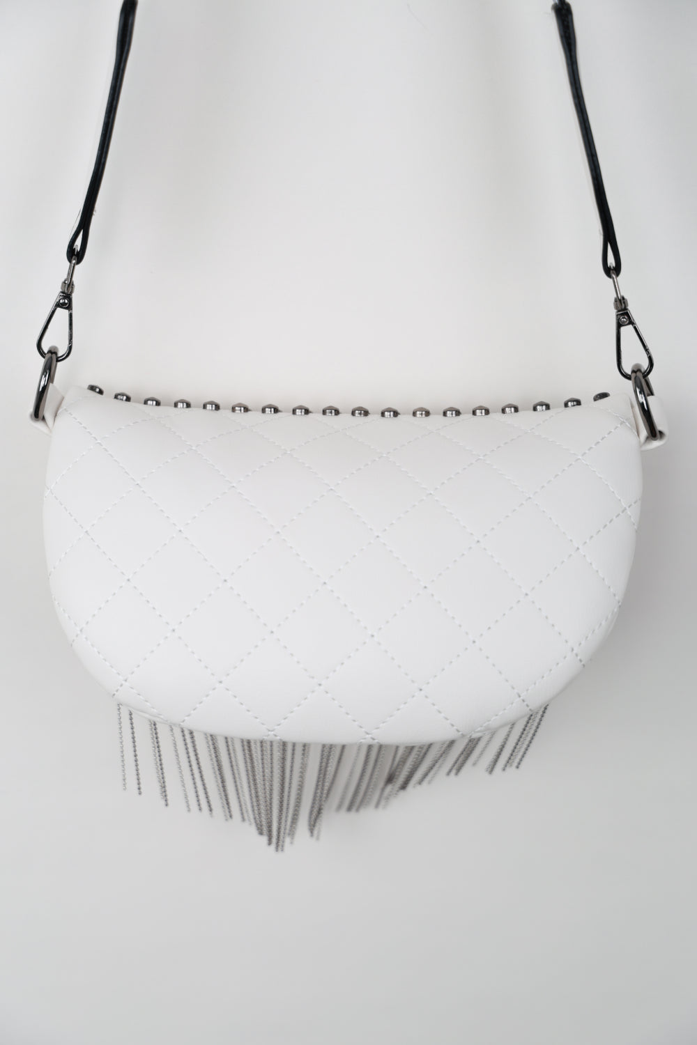 Studded Sling Bag with Fringes (3 Variants)