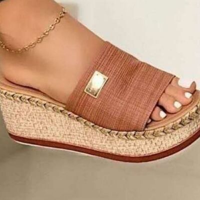 Wonderfully Woven Platform Sandals (3 Variants)