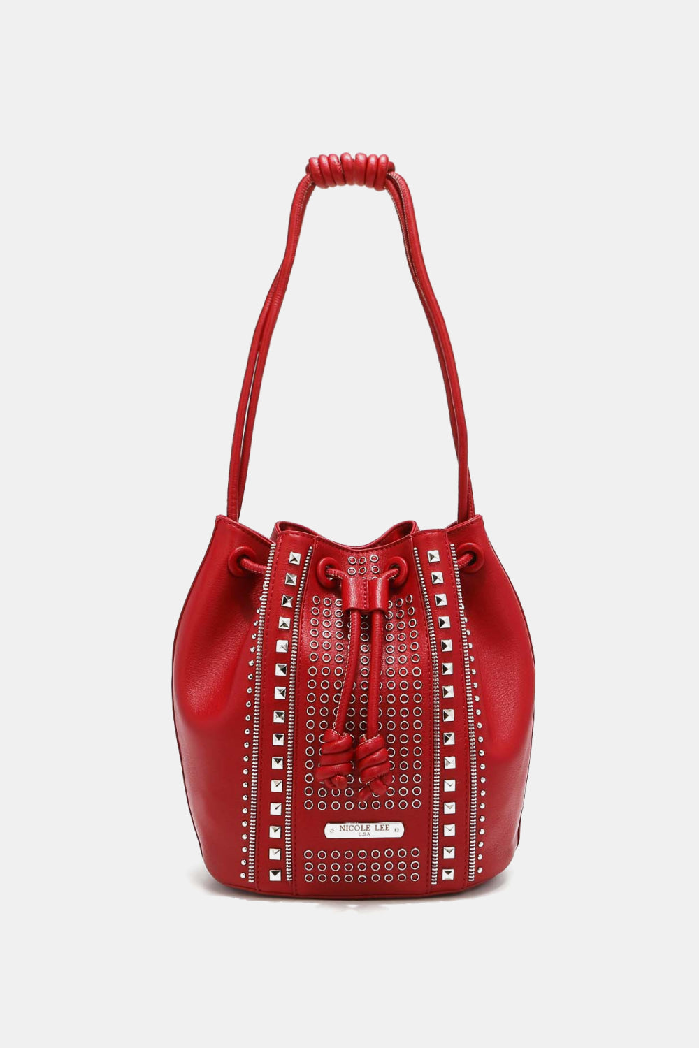 Nicole Lee Studded Bucket Bag (5 Variants)