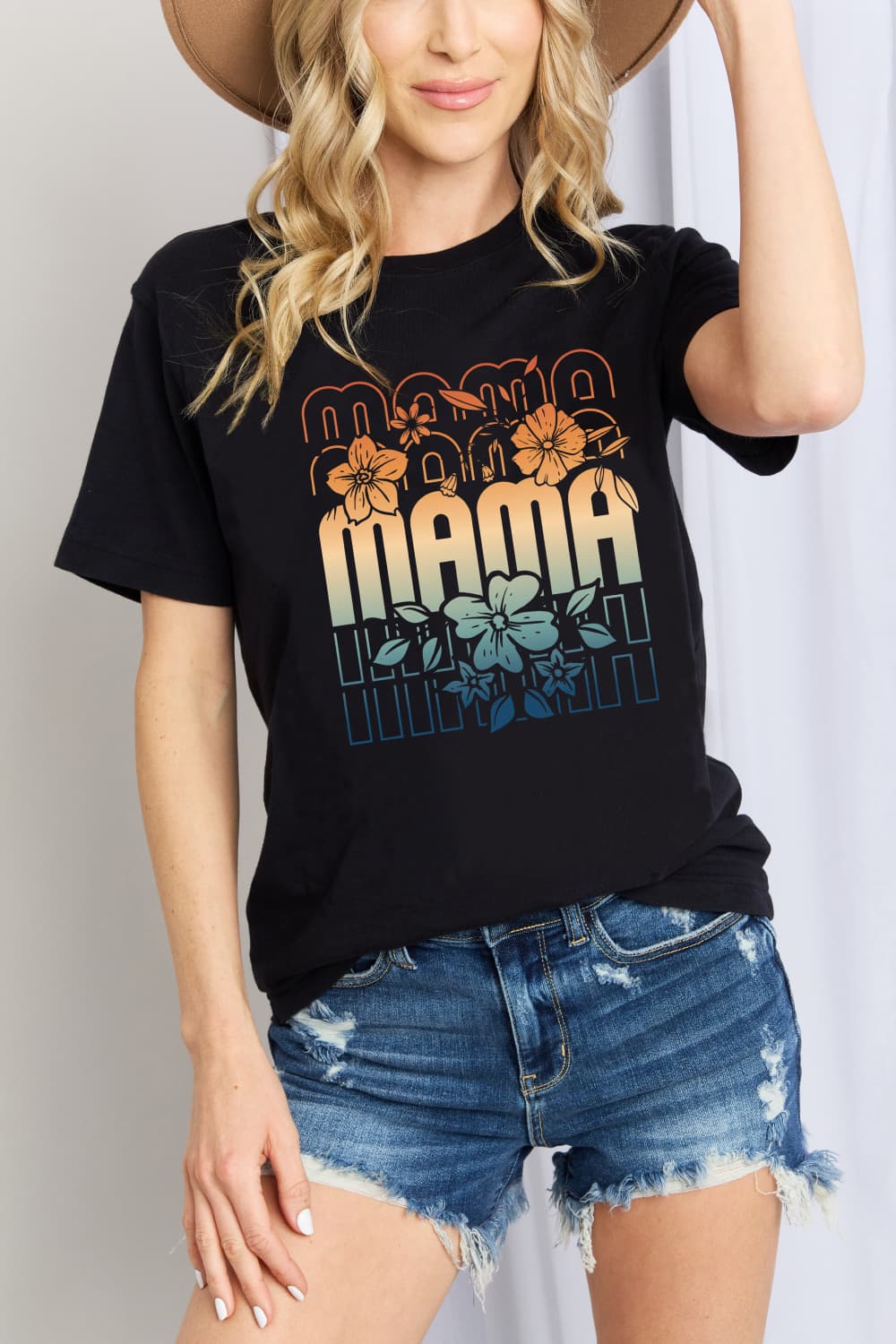 Simply Love MAMA Graphic Cotton T-Shirt