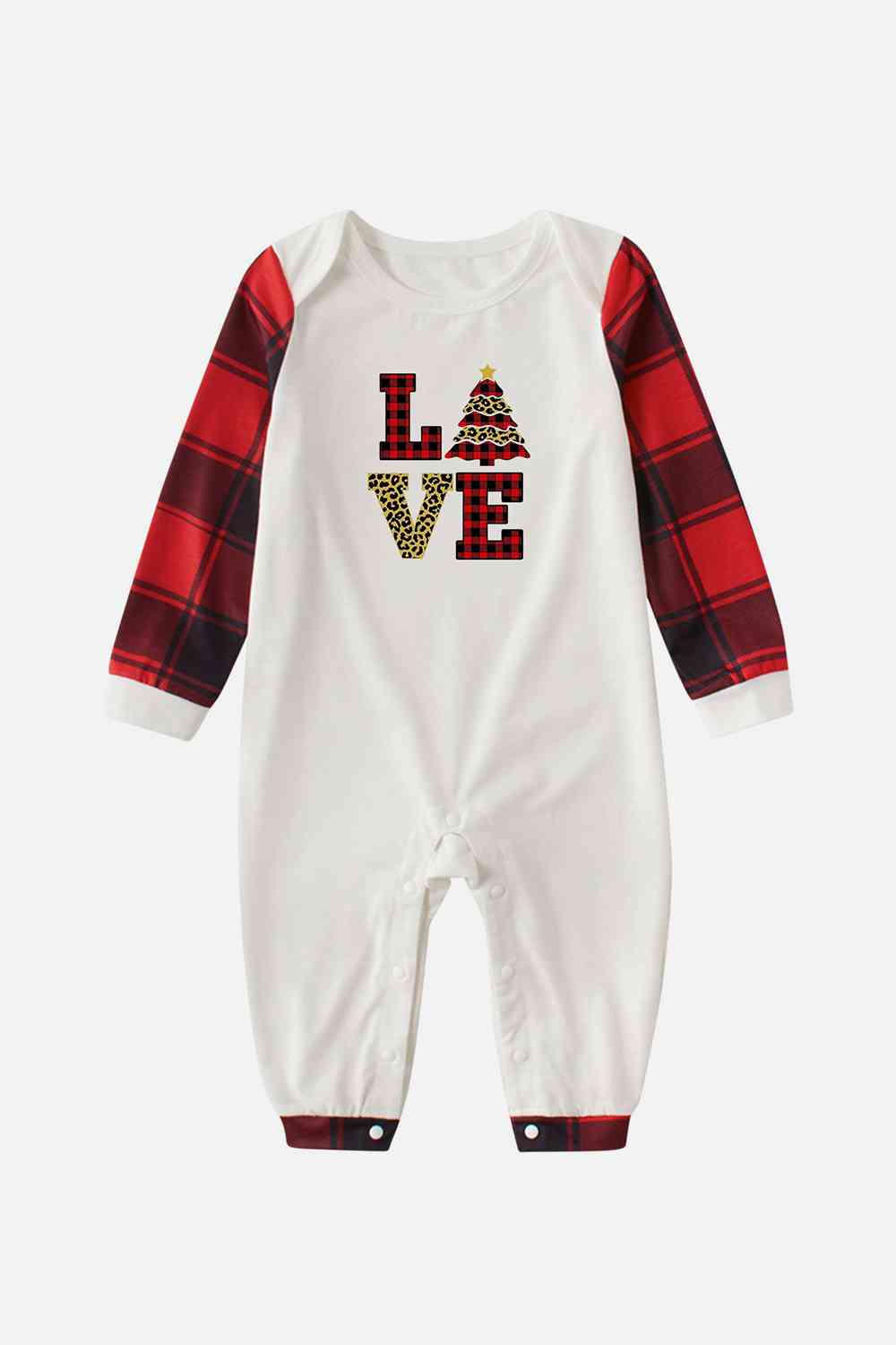 Matching Baby's 3-18 Months "LOVE" Pajama Jumpsuit